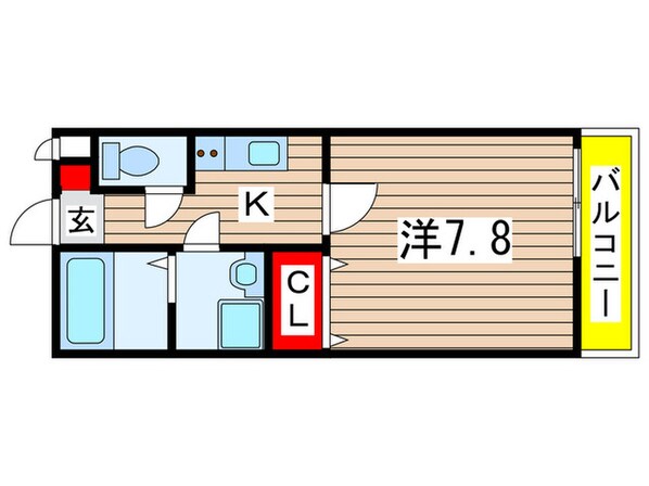 リブリ・ブルージュの物件間取画像